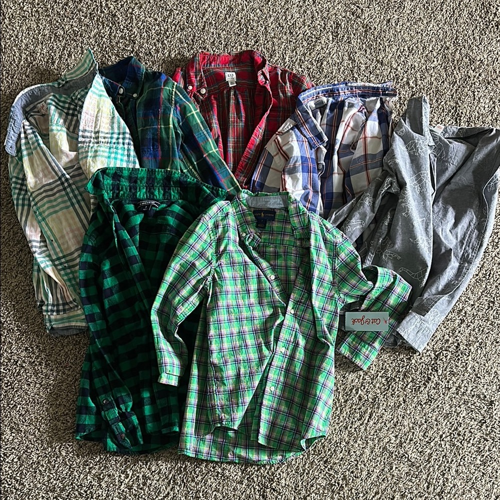 Plaid and Checkered Shirt Collection